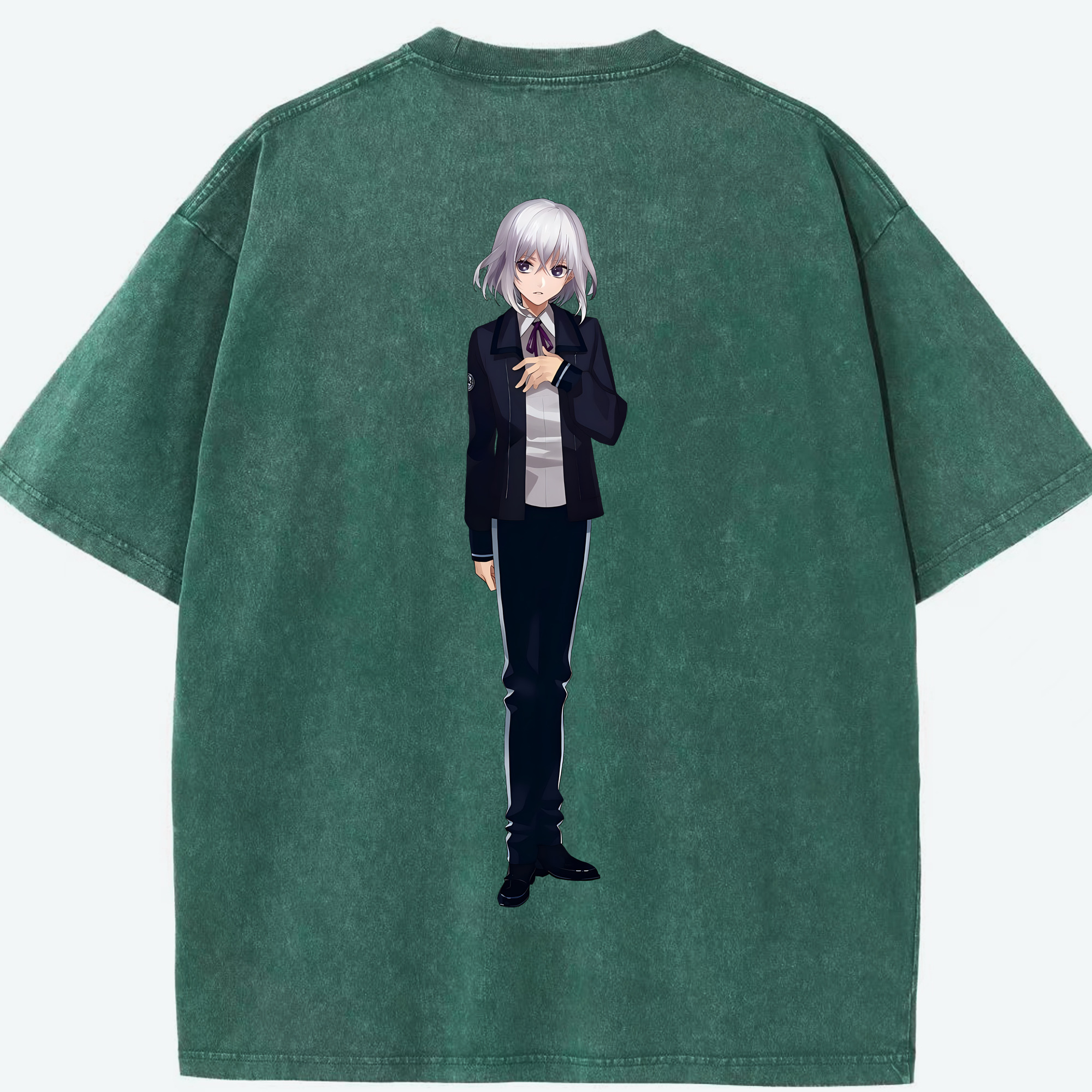 （画像用） 刀剣乱舞 Touken Ranbu 綿100% ヴィンテージ風 半袖Tシャツ（背面プリント）